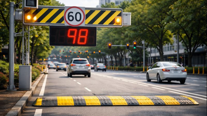 Aldo Vendramin apresenta dados que mostram como lombadas eletrônicas influenciam a redução de acidentes.