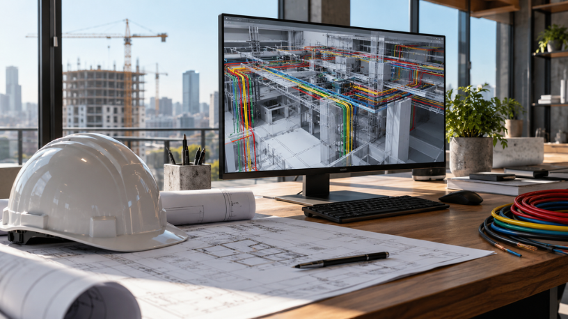 Veja como o BIM organiza a infraestrutura elétrica antes da obra e elimina improvisos caros Matheus Vinicius Voigt